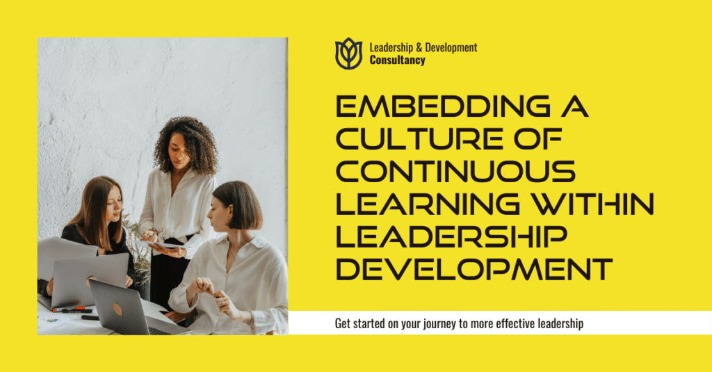 Continuous learning in leadership