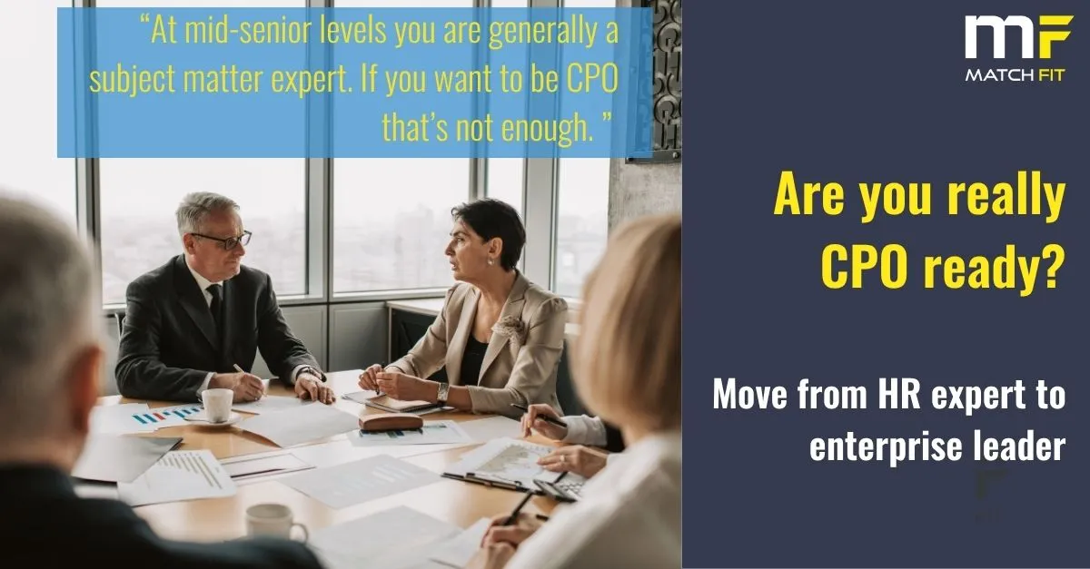 Image of a senior leader who is ready to become a Chief People Officer